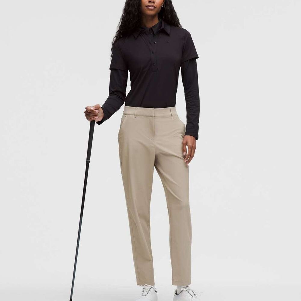 Lululemon Stretch Twill Golf Pant Regular size 28 Sheer Oak SHOK